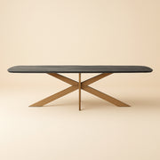 Eettafel Hayley Dark Coffee 280