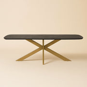 Eettafel Cambon Dark Coffee Danish Oval 280