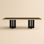Dining table Cambon dark coffee 320