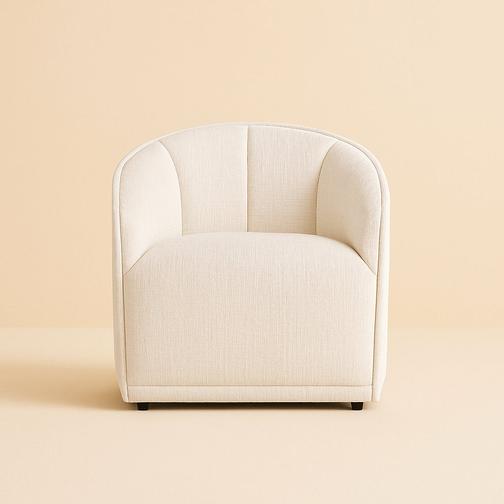 Lounge stoel Maryse cream fusion