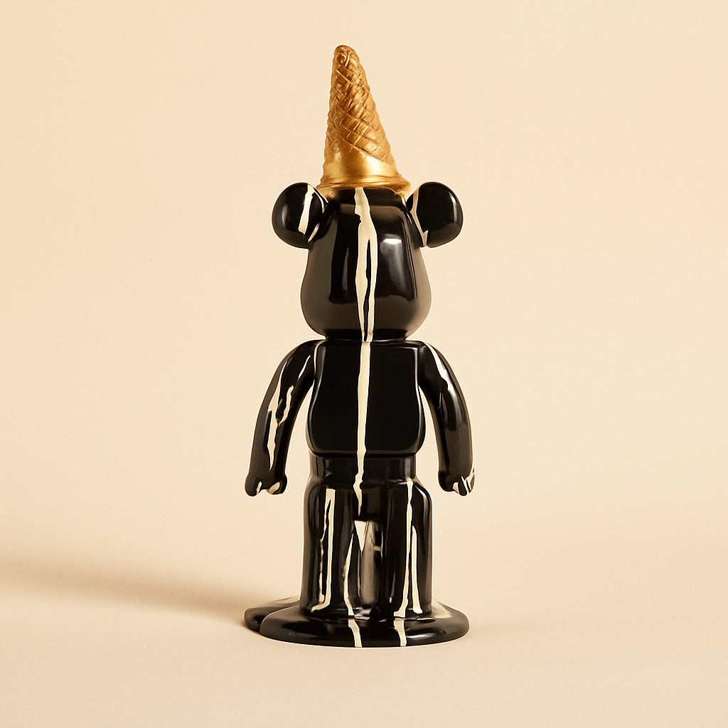 Decoratief Object Icebear Black