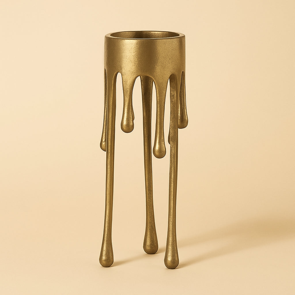Kandelaar Lorin Brushed Gold Small