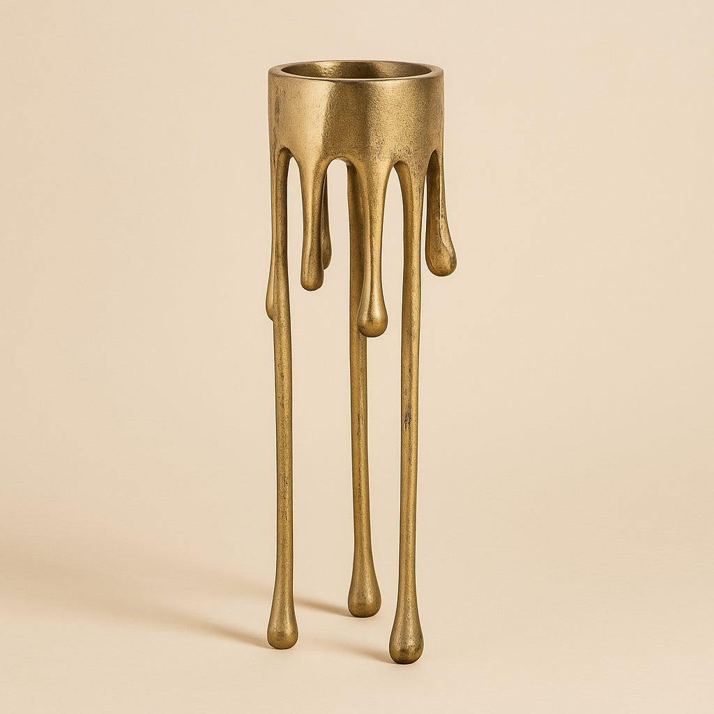 Kandelaar Lorin Brushed Gold Large