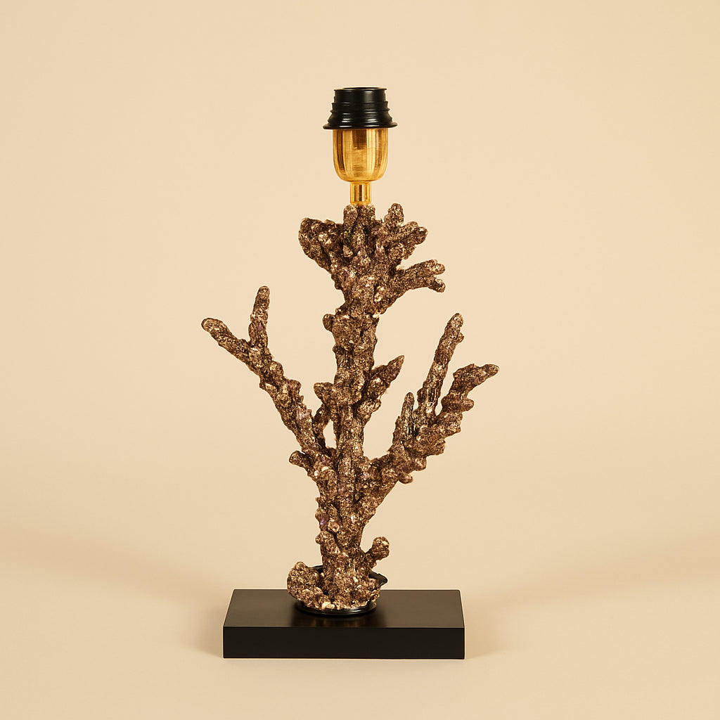 Table lamp Jenthe brushed gold