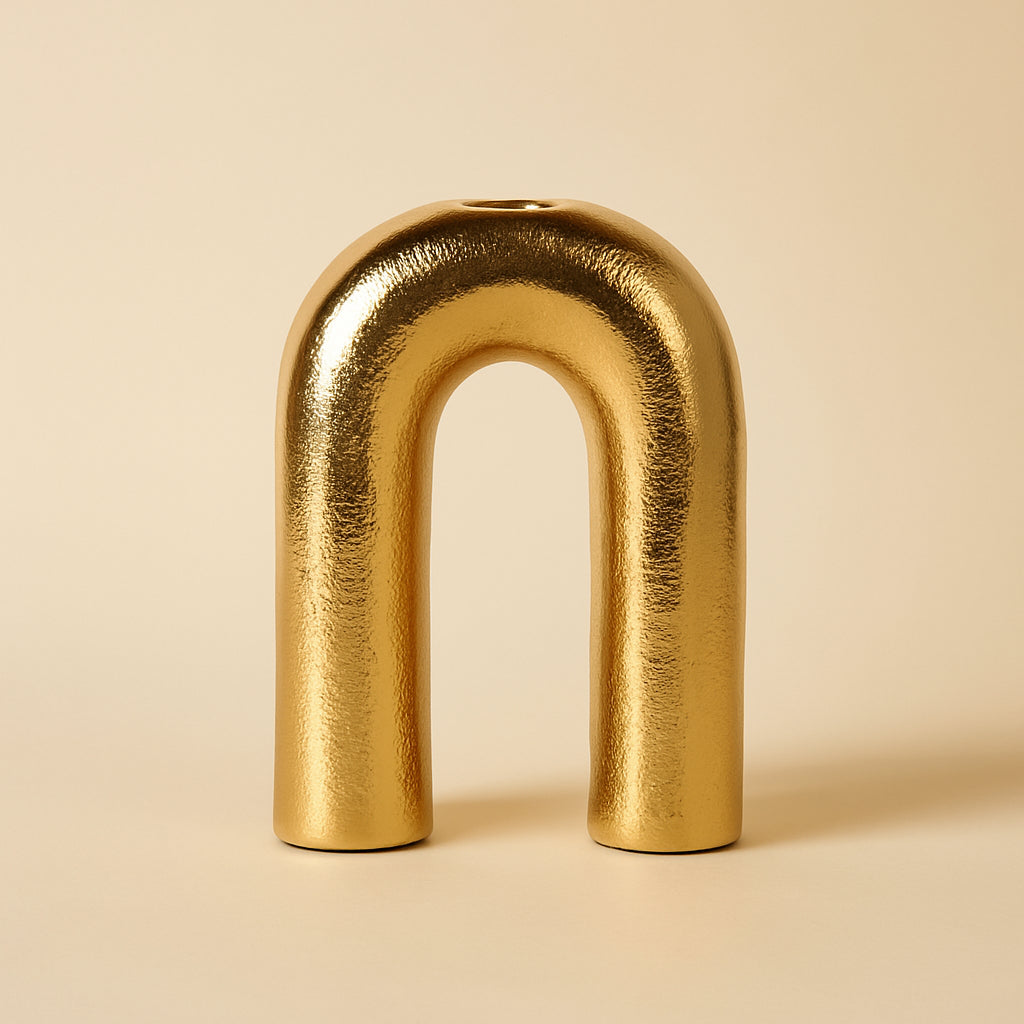 Kandelaar Rowin gold small