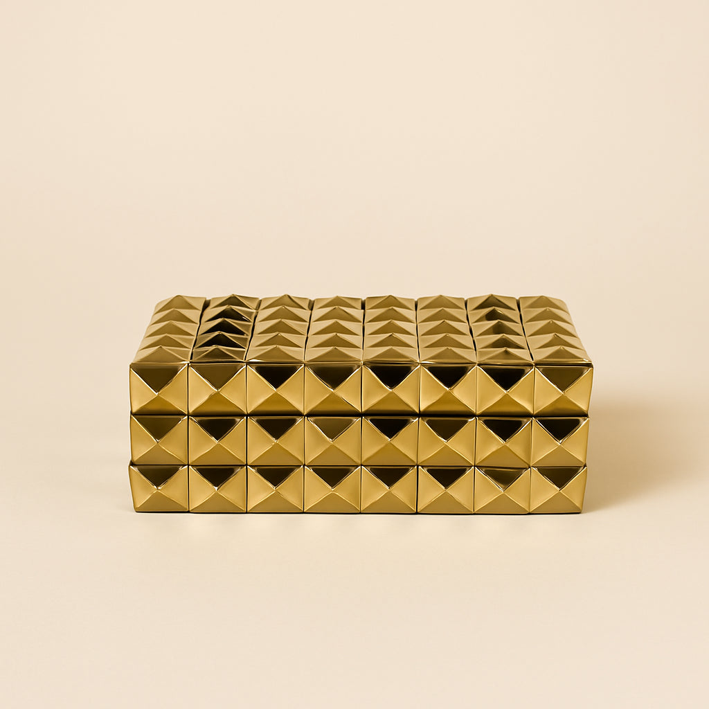 Storage box Rylee gold