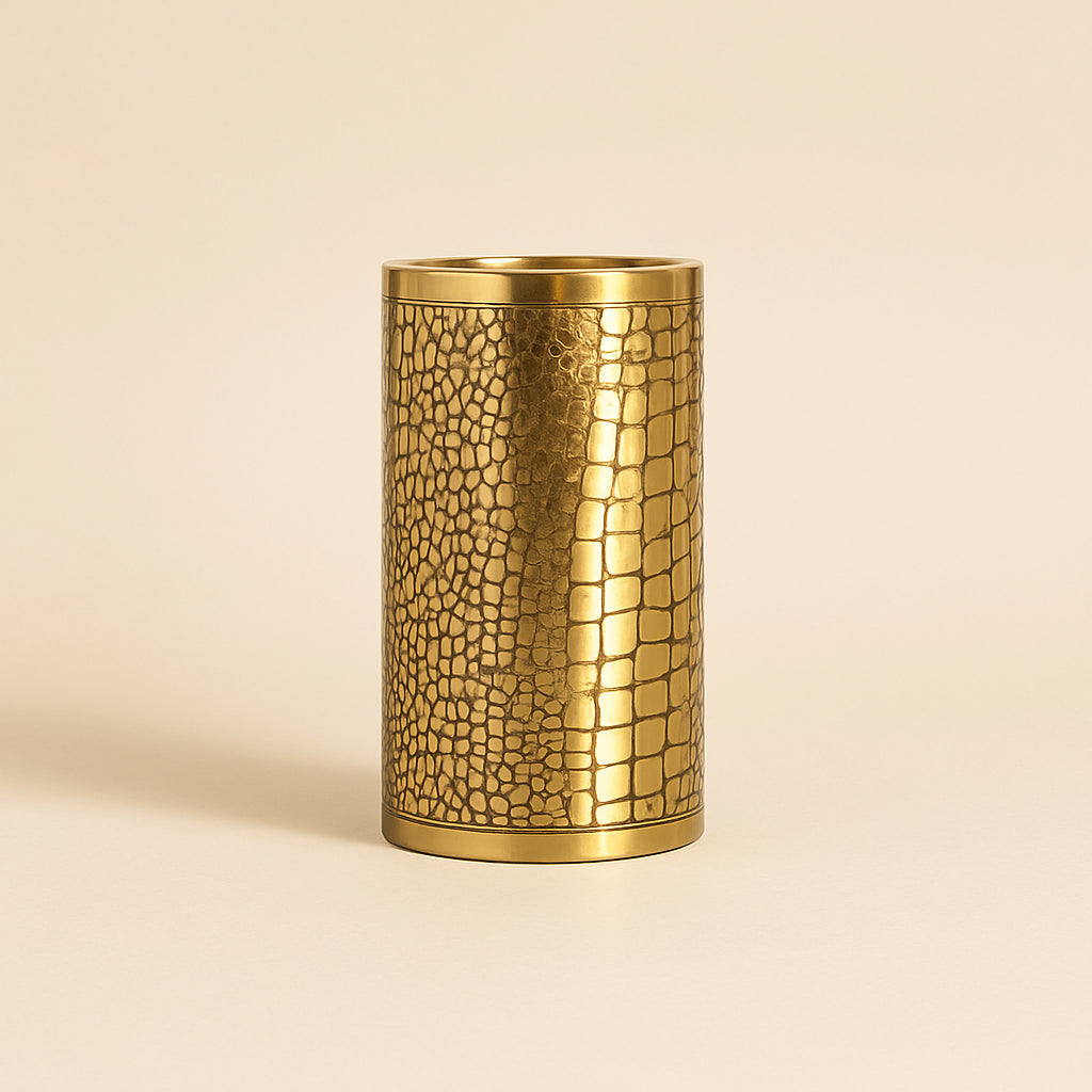 Candle holder Elyn gold large