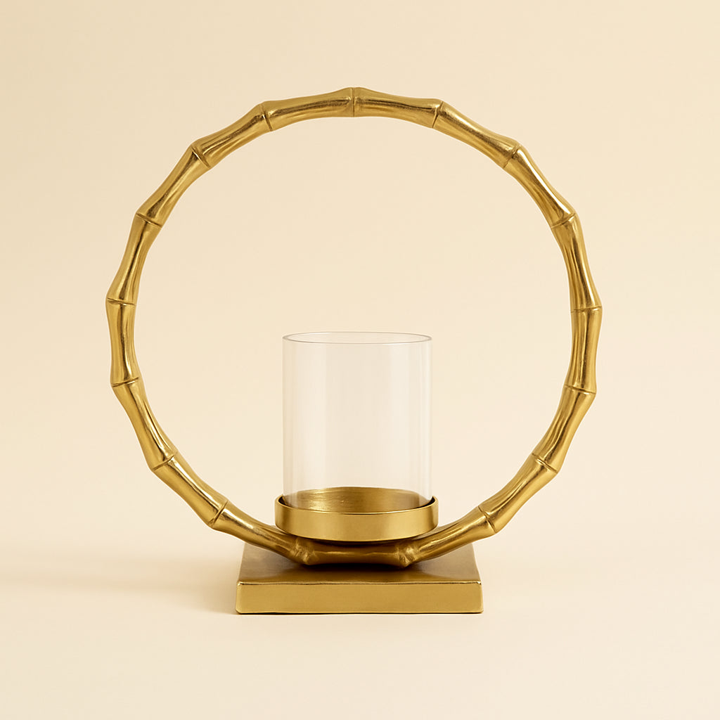 Windlicht Merlyn Gold Large