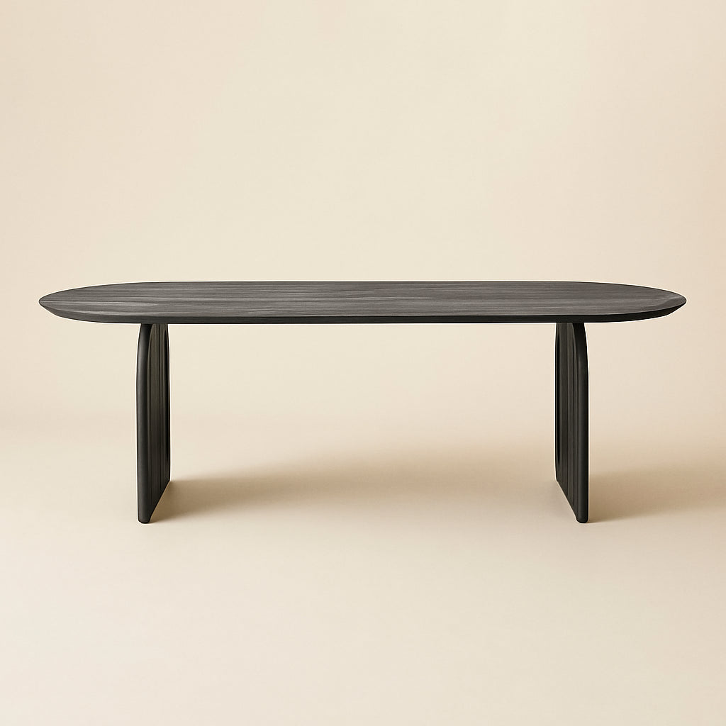 Dining table Hudson black 200
