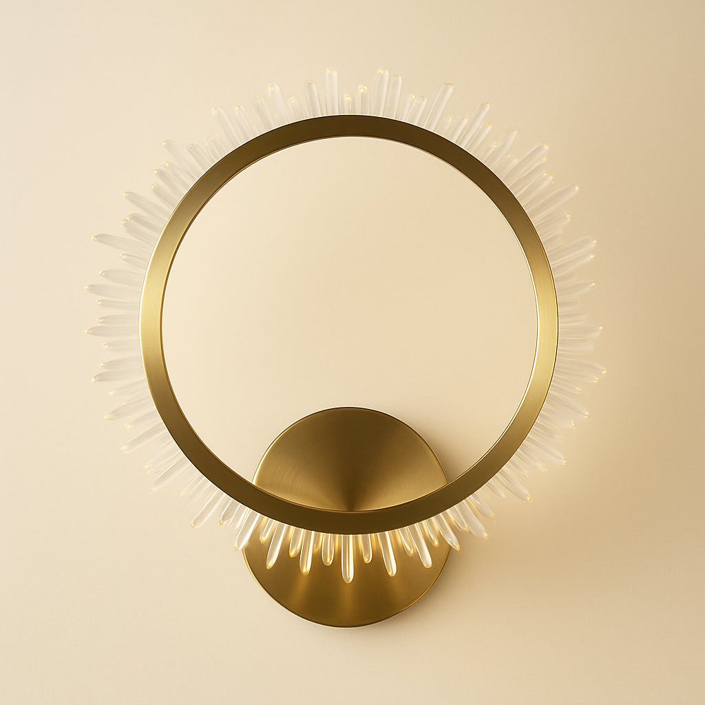 Wandlamp Beau Brushed Gold