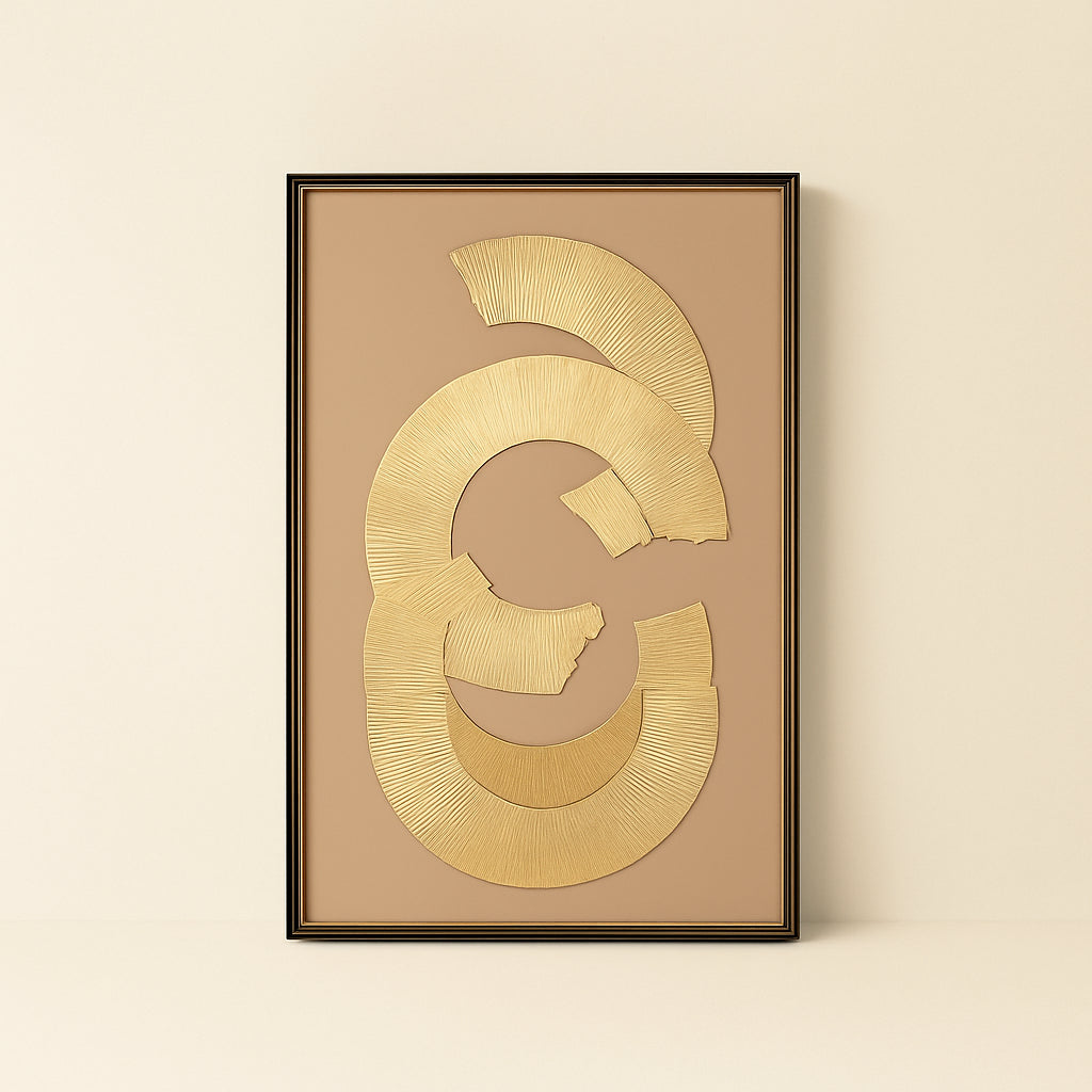 Wall Art Eden Black/gold