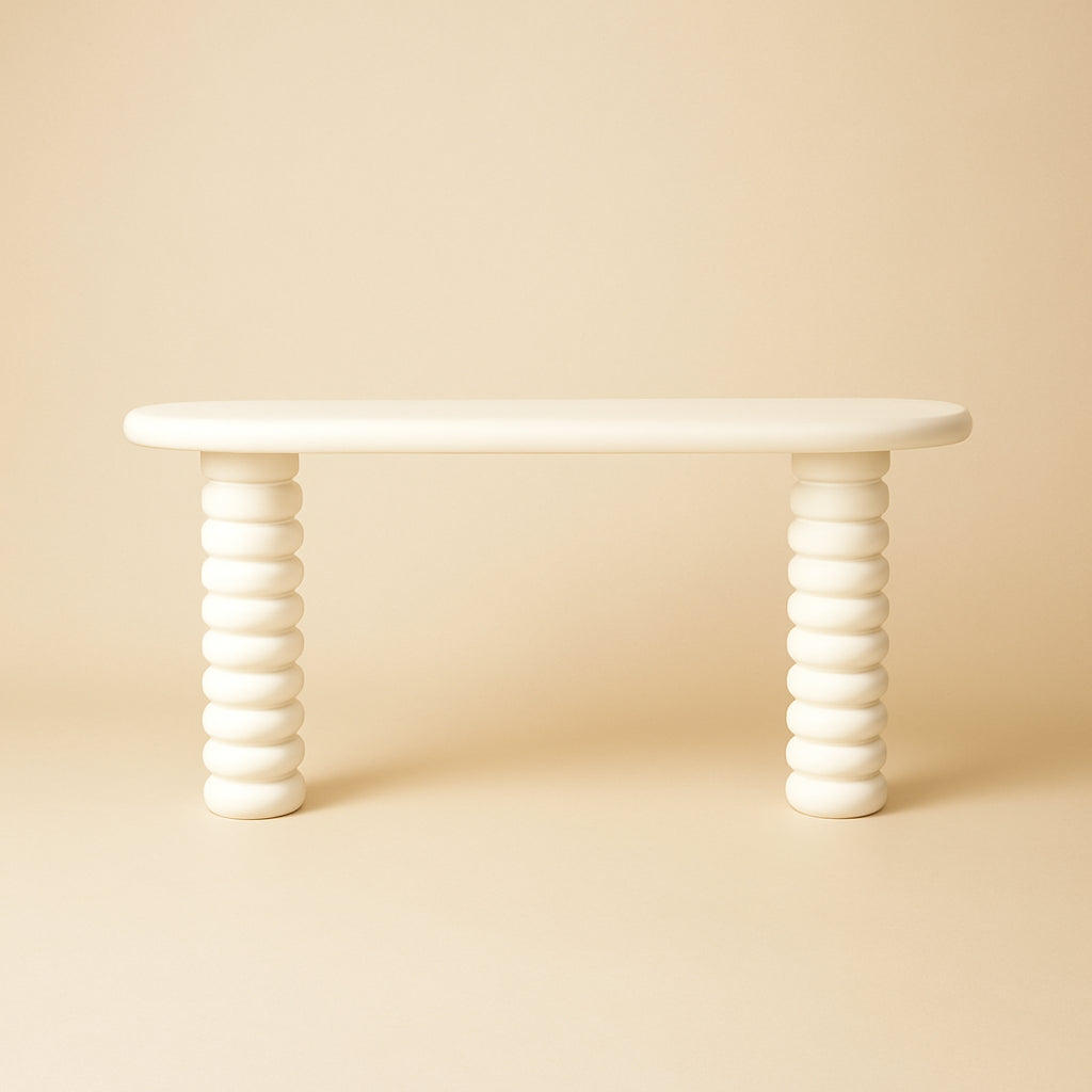 Console Bloomstone White 170