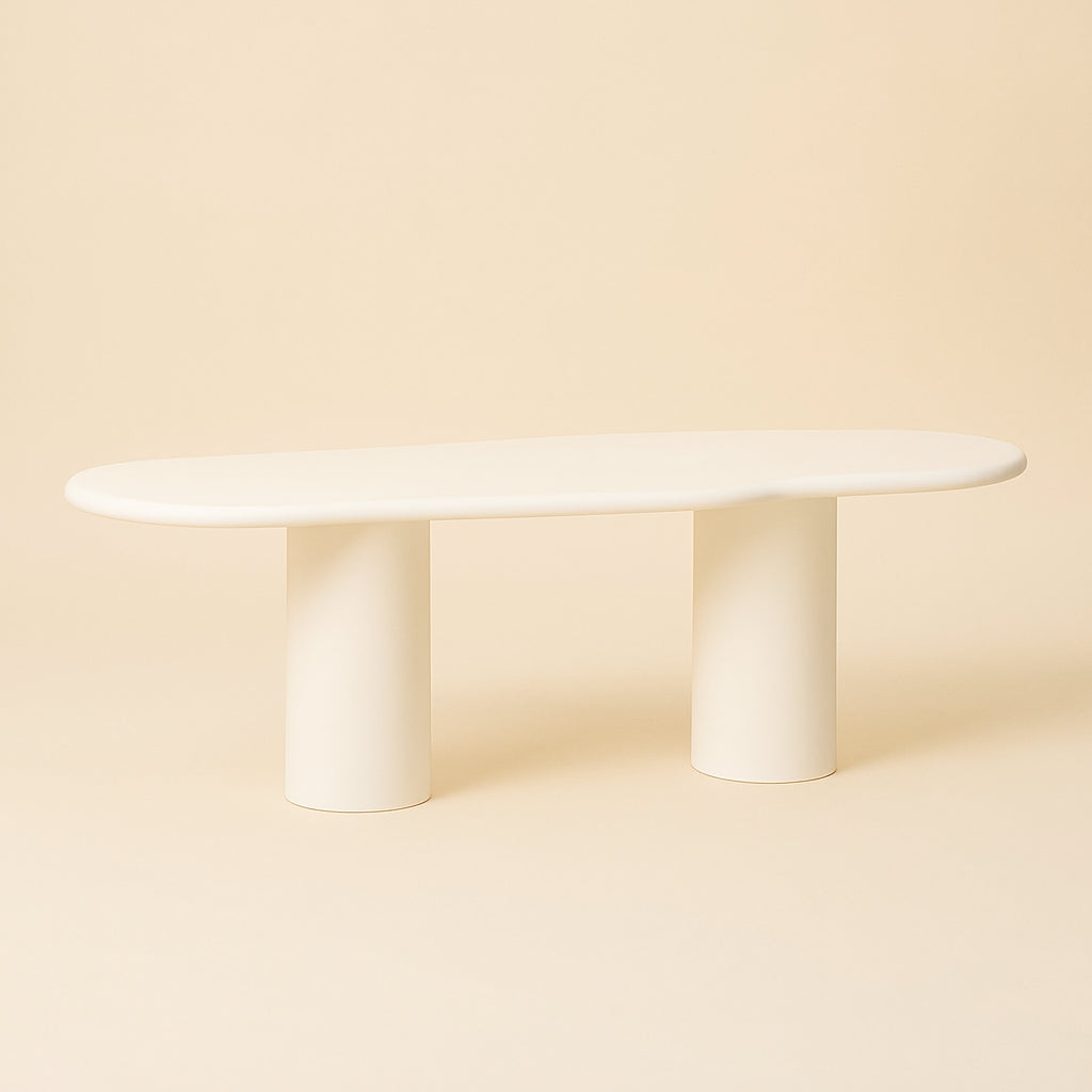 Eettafel Bloomstone White 260