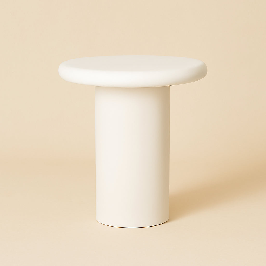 Bijzettafel Bloomstone White
