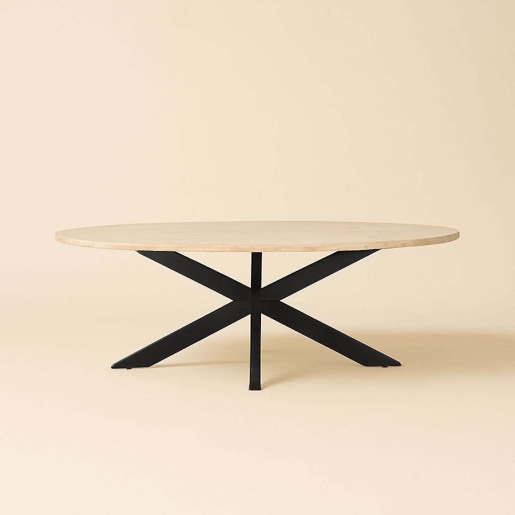 Eettafel Avalon Bronze Oval 230