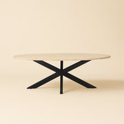 Eettafel Avalon Bronze Oval 230