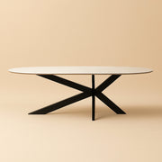Eettafel Trocadero black/white