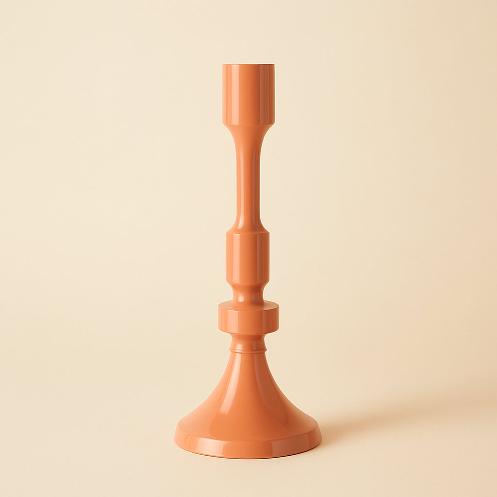 Candle holder Kyra pink small