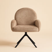 Dining chair Jolie sheep natural swivel