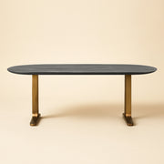 Eettafel Revelin Black/gold 200