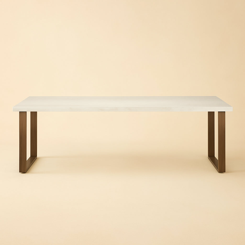 Eettafel Whitebone Verona Grey 235