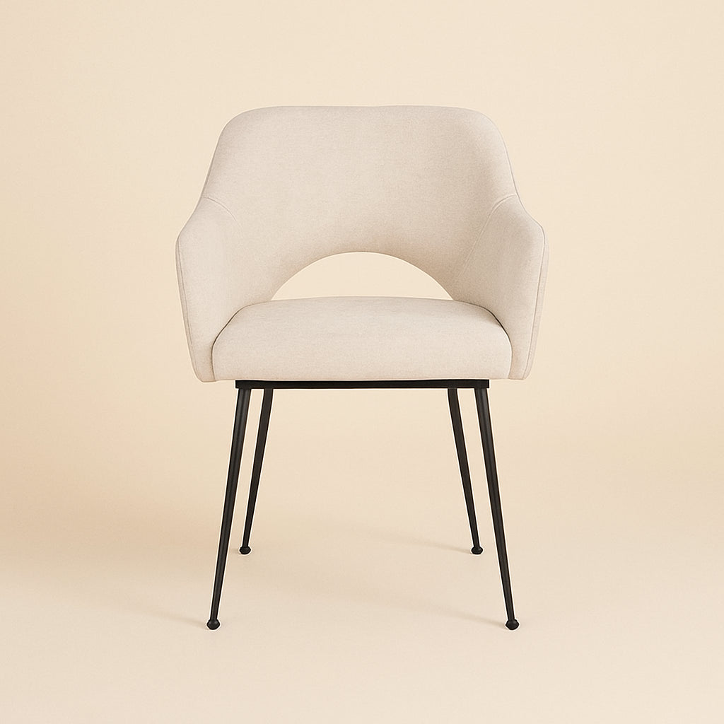 Eetkamerstoel Jenthe giulia nature fire retardant