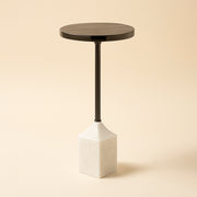 Bijzettafel Aurora White 27ø