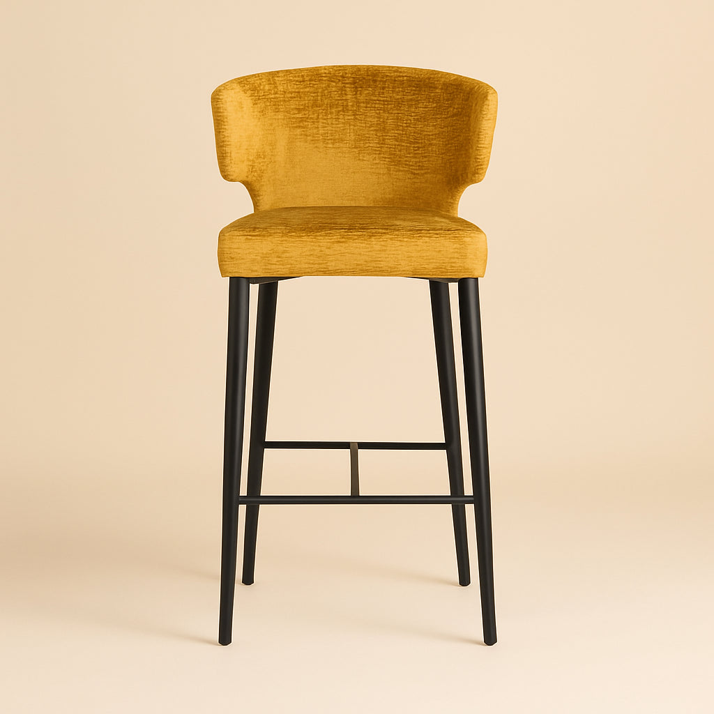 Counterstoel Taylor Mustard Fusion
