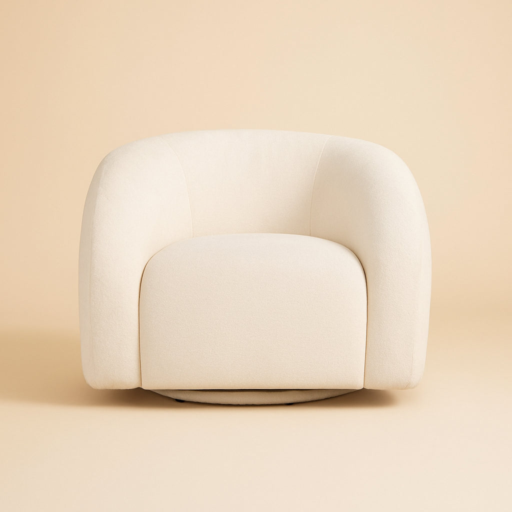 Lounge Stoel Arcus White Unicorn Swivel