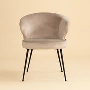 Eetkamerstoel Xandra Khaki Velvet