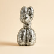Decoratief Object Dog Silver Small