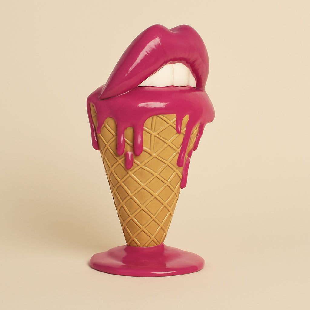 Decoratief Object Lips Pink