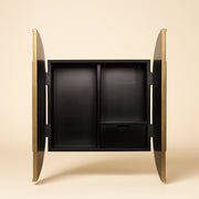 Opbergkast Bowie black/gold