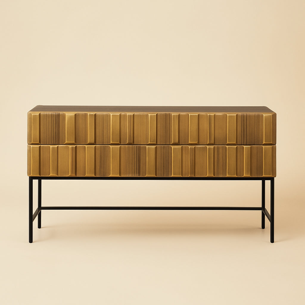 Dressoir Jaxx Black/gold