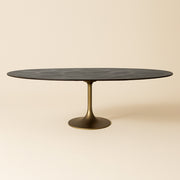 Eettafel Luxor Brown Oval 230