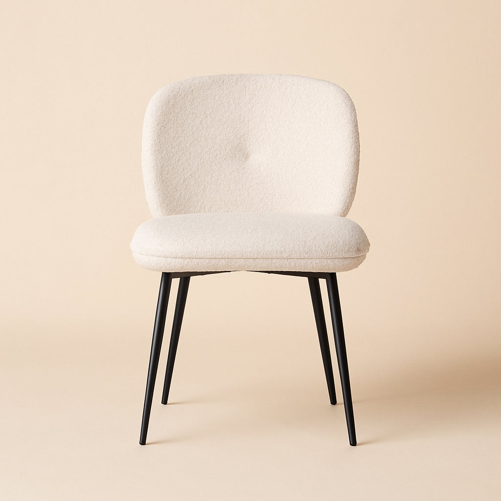 Dining chair Kiki sheep white (Set of 2)