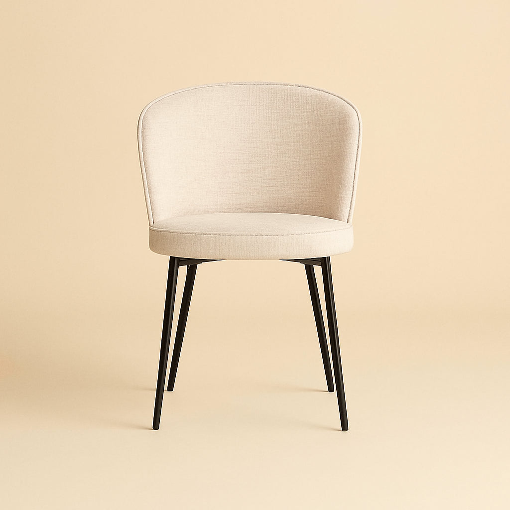 Dining chair Sandy cream fusion (Set of 2)