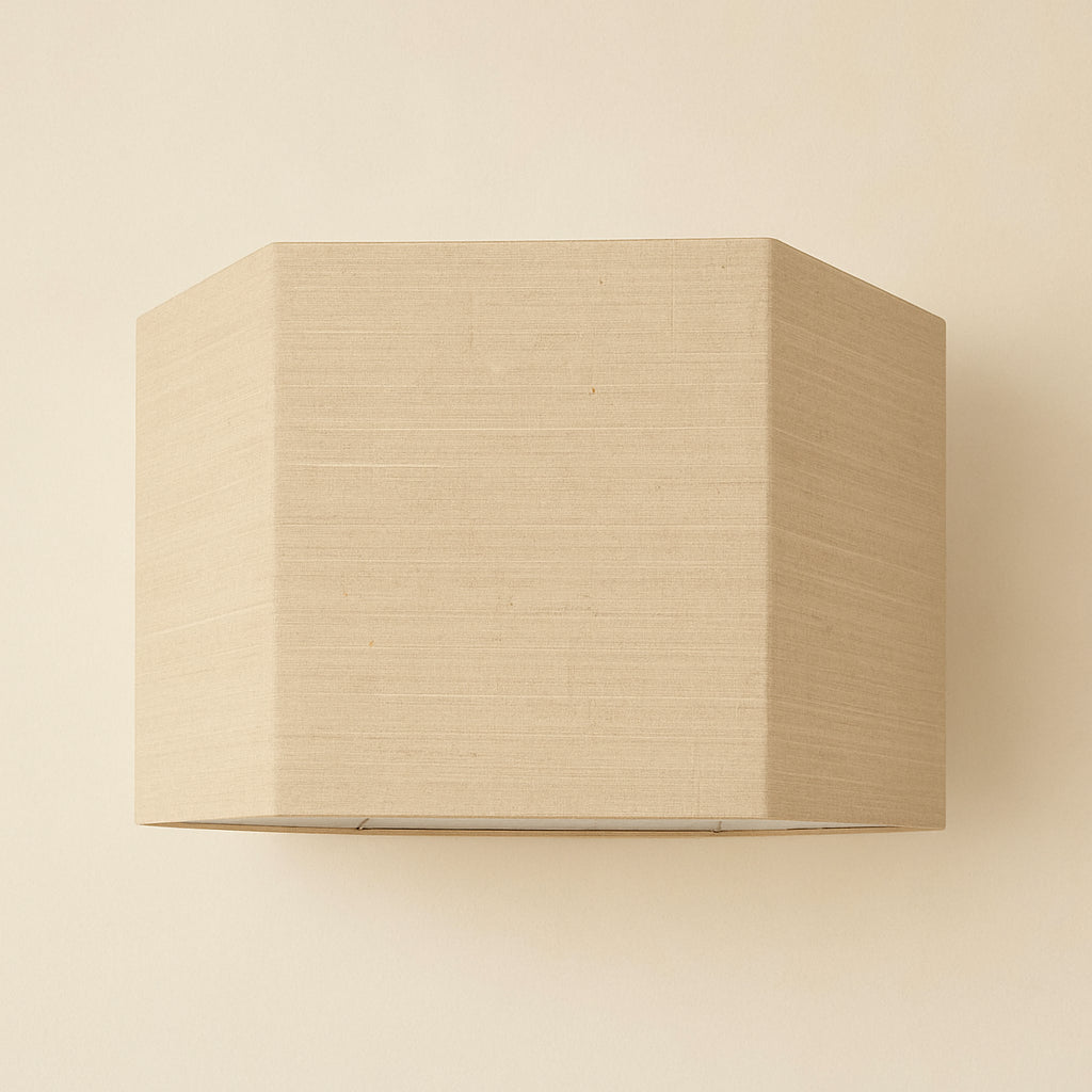 Lampenkap Sally Sand Hexagonal Xl