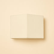 Lampshade Soho white hexagonal medium