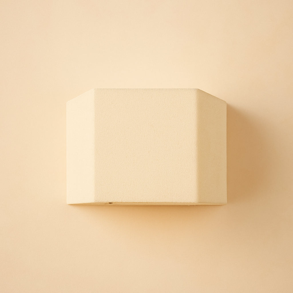 Lampenkap Soho White Hexagonal Xl