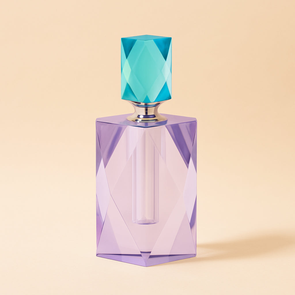 Decoratief Object Phine Purple Perfume Bottle