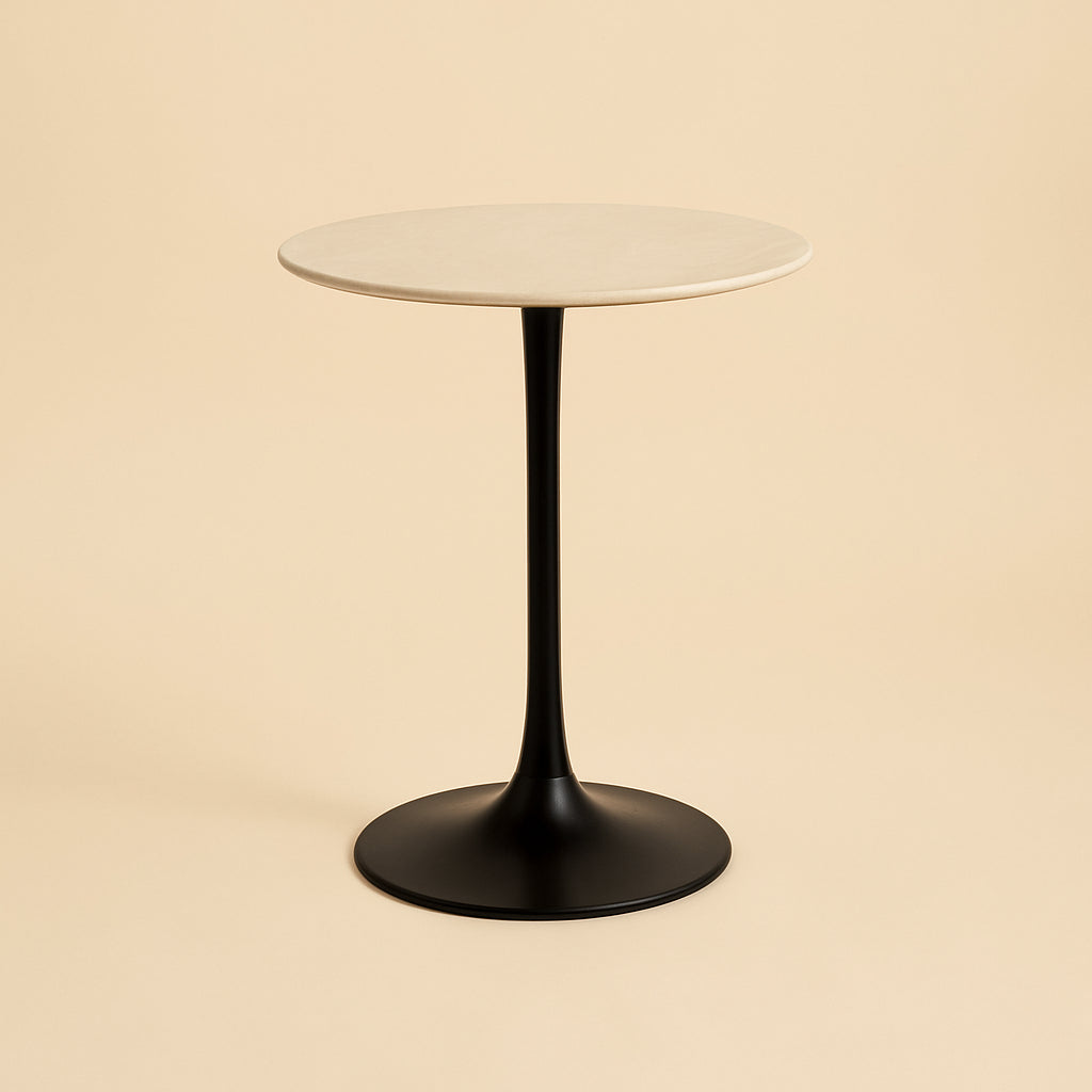 Bistrotafel Tavolo beige 70Ø