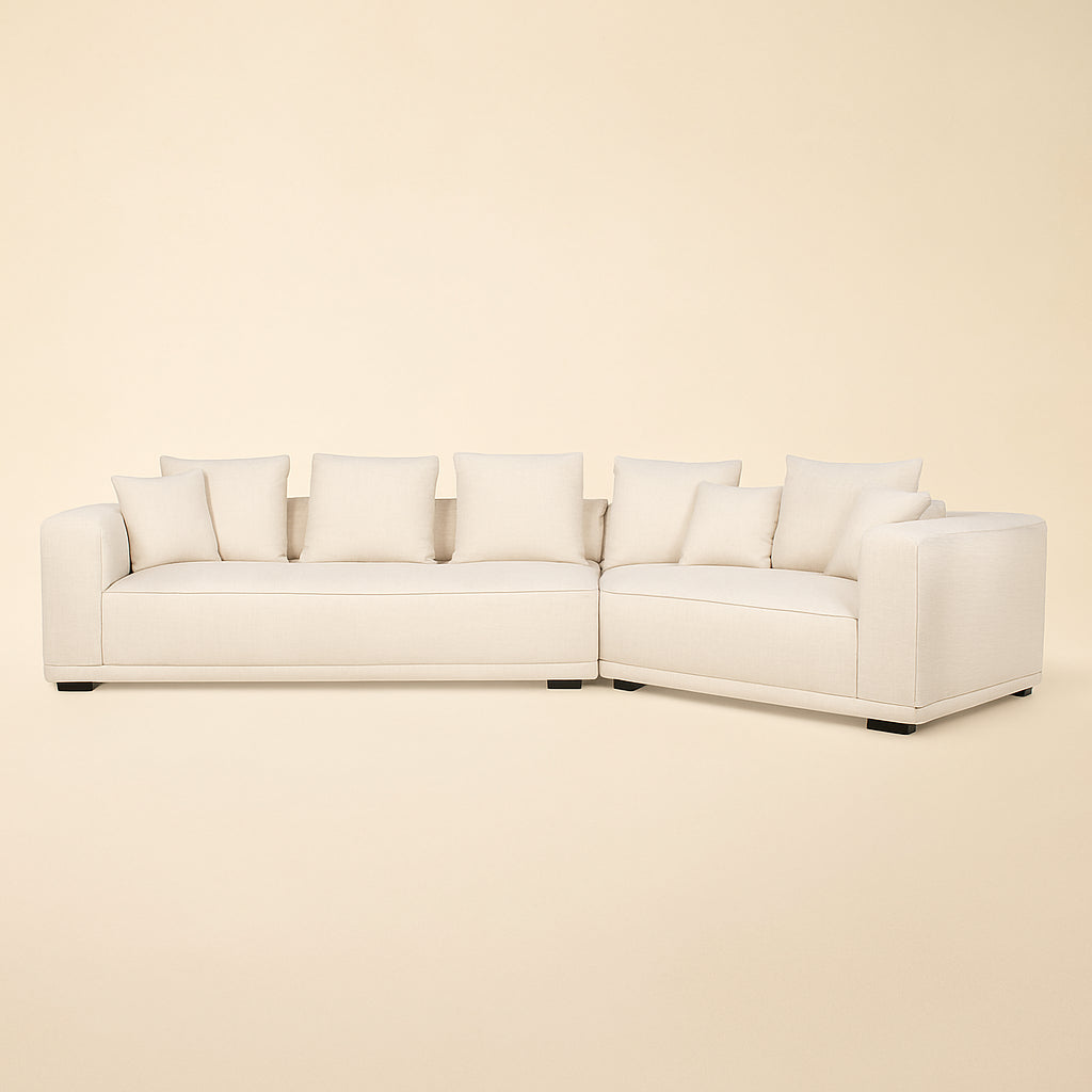 Bank Lusso Niagara Beige 4-seater