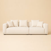 Bank Lusso niagara beige 3-seater