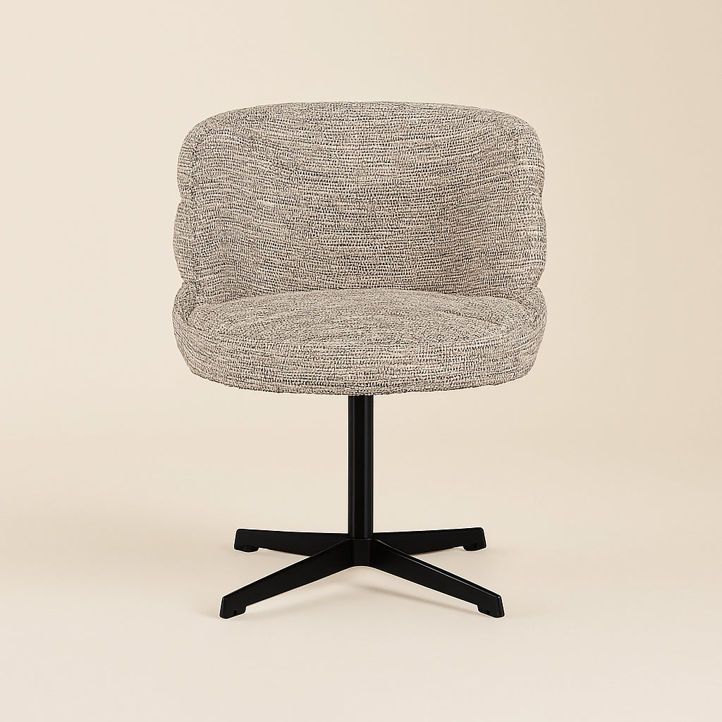 Eetkamerstoel Alexander Jones Beige Coco Swivel (chadwick)
