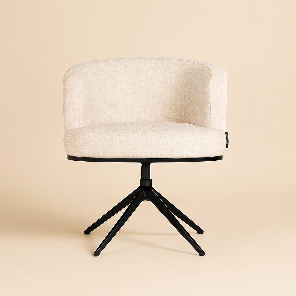 Eetkamerstoel Cheyenne Niagara Beige Swivel