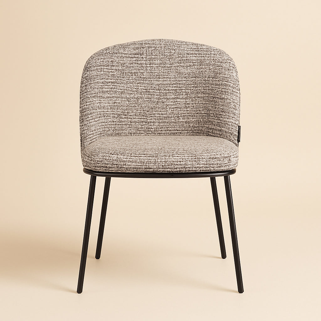 Eetkamerstoel Elvi Trendy Nature Fire Retardant (set Of 2)