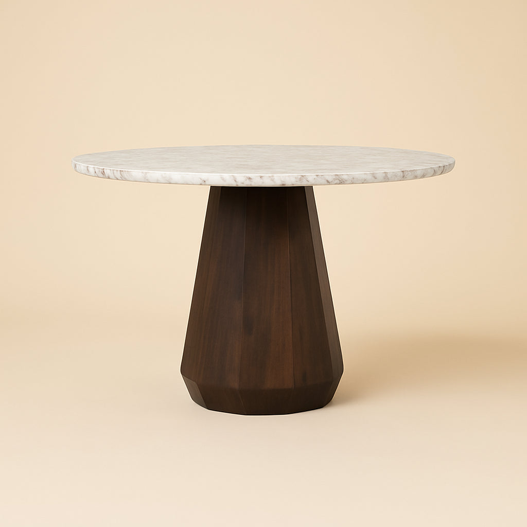 Eettafel Oberoy Blush Beige 130ø