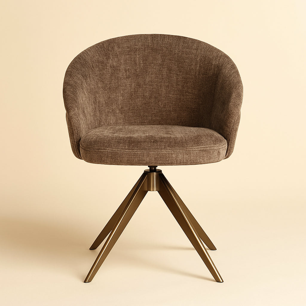 Eetkamerstoel Zendaya Niagara Stone Swivel