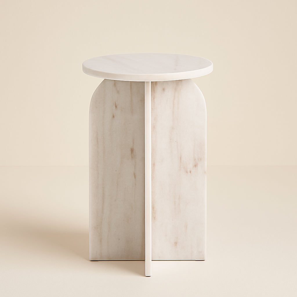 Bijzettafel Luciano beige
